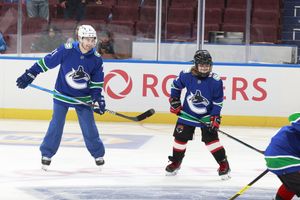 Image post by @Canucksforkids on Twitter/X