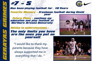 Image post by @casteelfootballaz on Instagram