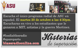 Image post by @blazeradioasu on Facebook