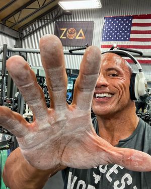 Image post by @therock on Instagram