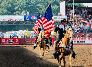Image post by @ellensburgrodeo on Instagram