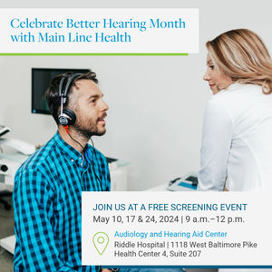 Image post by @mainlinehealth on Instagram