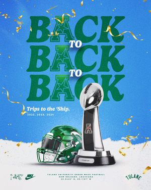 Image post by @GreenWaveFB on Twitter/X