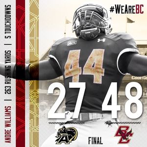 Image post by @bceagles on Instagram
