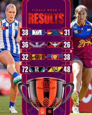 Image post by @AFL on Twitter/X