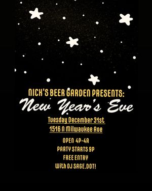 Image post by @nicksbeergarden on Instagram