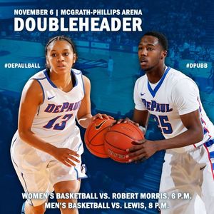 Image post by @DePaulBlueDemons on Facebook