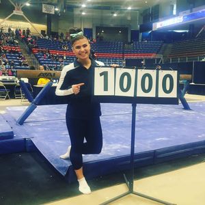 Image post by @unhgymnastics on Instagram