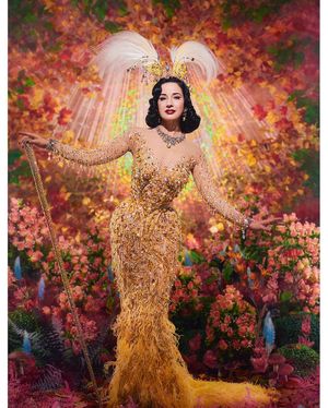Image post by @ditavonteese on Instagram
