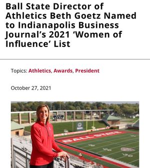 Image post by @ballstatetfxc on Instagram