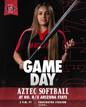 Image post by @sdsu_softball on Instagram