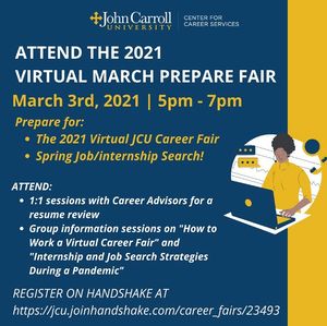 Image post by @jcucareercenter on Instagram