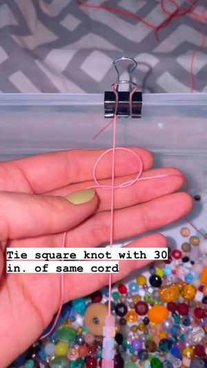 Video post by @beadcache on Instagram