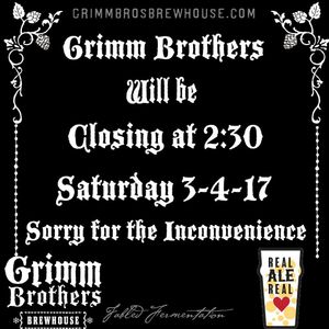 Image post by @grimmbrosbrew on Instagram