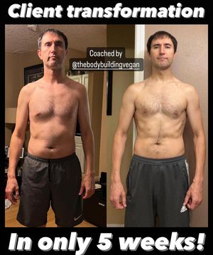 Image post by @thebodybuildingvegan on Instagram