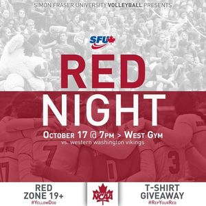Image post by @sfu_volleyball on Instagram