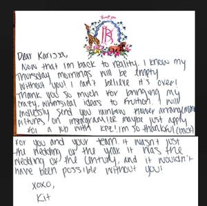 Image post by @karissapaxtonevents on Instagram