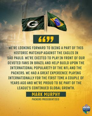 Image post by @packers on Instagram