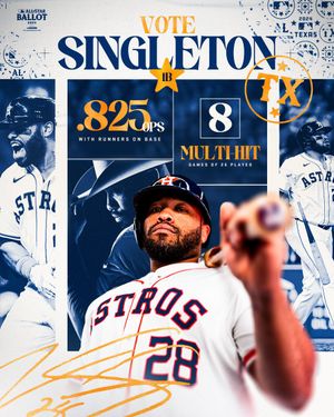 Image post by @astros on Twitter/X