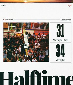 Image post by @MSU_Basketball on Twitter/X