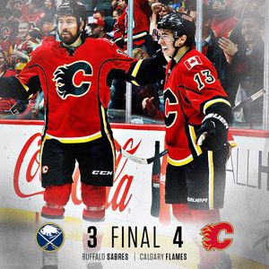 Image post by @nhlflames on Instagram