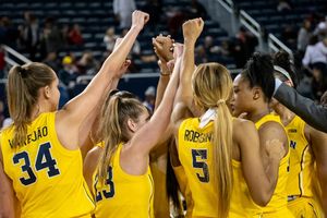 Image post by @umichwbball on Instagram