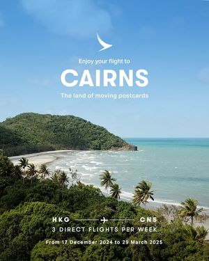 Image post by @cathaypacific on Instagram