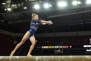 Image post by @gw_gymnastics on Instagram