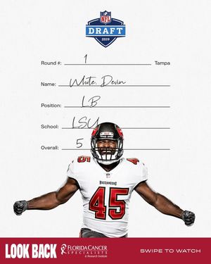 Image post by @buccaneers on Instagram