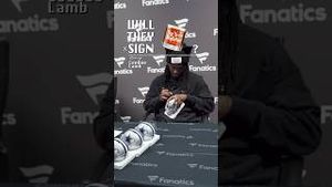 Video post by @fanatics on YouTube