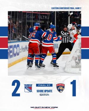 Image post by @nyrangers on Instagram