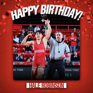 Image post by @davidsonwrestling on Instagram