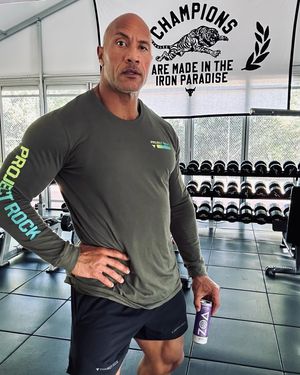Image post by @therock on Instagram