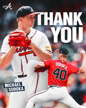 Image post by @Braves on Twitter/X