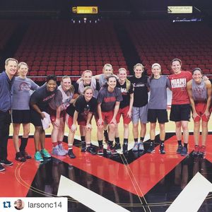 Image post by @miamioh_wbb on Instagram
