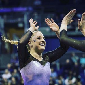 Image post by @uwgymnastics on Instagram