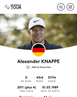 Image post by @alexknappegolf on Instagram