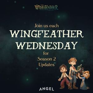 Image post by @WingfeatherSaga on Facebook