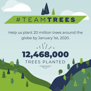 Image post by @teamtrees on Instagram