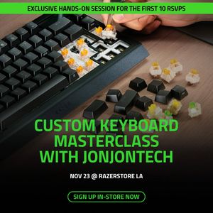 Image post by @razer on Instagram