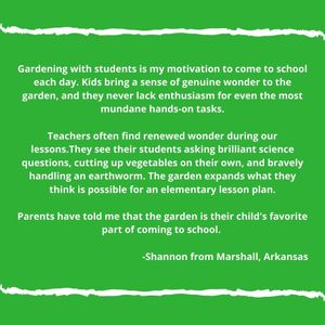 Image post by @kidsgardening on Instagram