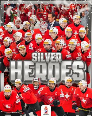 Image post by @SwissIceHockey on Twitter/X