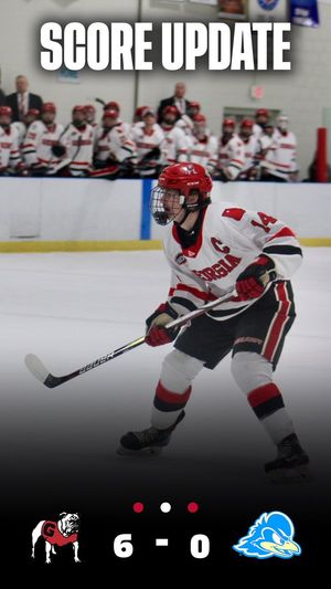 Image post by @UGAHockey on Twitter/X