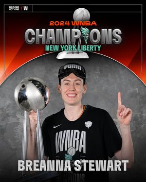 Image post by @WNBA on Twitter/X