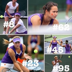 Image post by @clemsonwtennis on Instagram