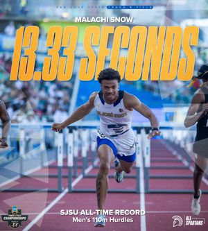 Image post by @sanjosestatetrackandfield on Instagram