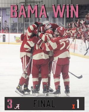 Image post by @alabamahockey on Instagram