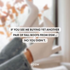Image post by @dsw on Instagram