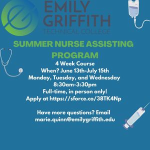 Image post by @emilygriffithtechnicalcollege on Instagram