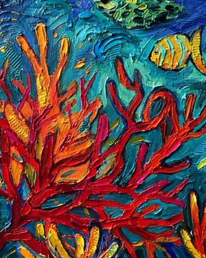 Image post by @monaedulescoart on Instagram